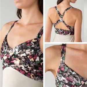 Lululemon Wrap it up Bra Tank 6 Angel Wing